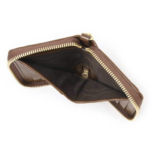 Gucci Zip Wallet Key Hook Brown GG Supreme - Picture 5 of 6